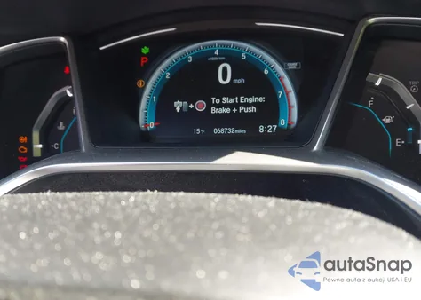 2018 Honda Civic Ex-L z USA, uszkodzony, nr VIN JHMFC1F71JX016369